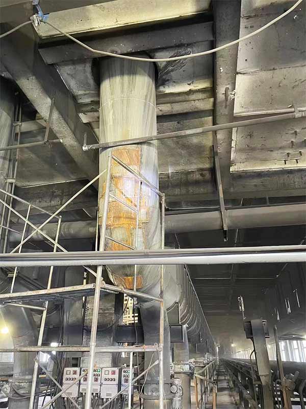 300万吨洗煤厂耐磨管道客户案例！