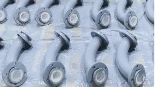 电厂输渣耐磨陶瓷管道-客户案例